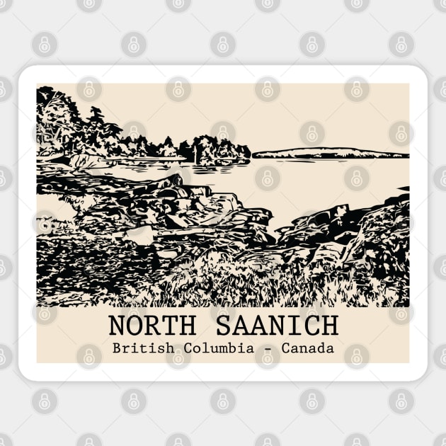 North Saanich - British Columbia Magnet by Lakeric